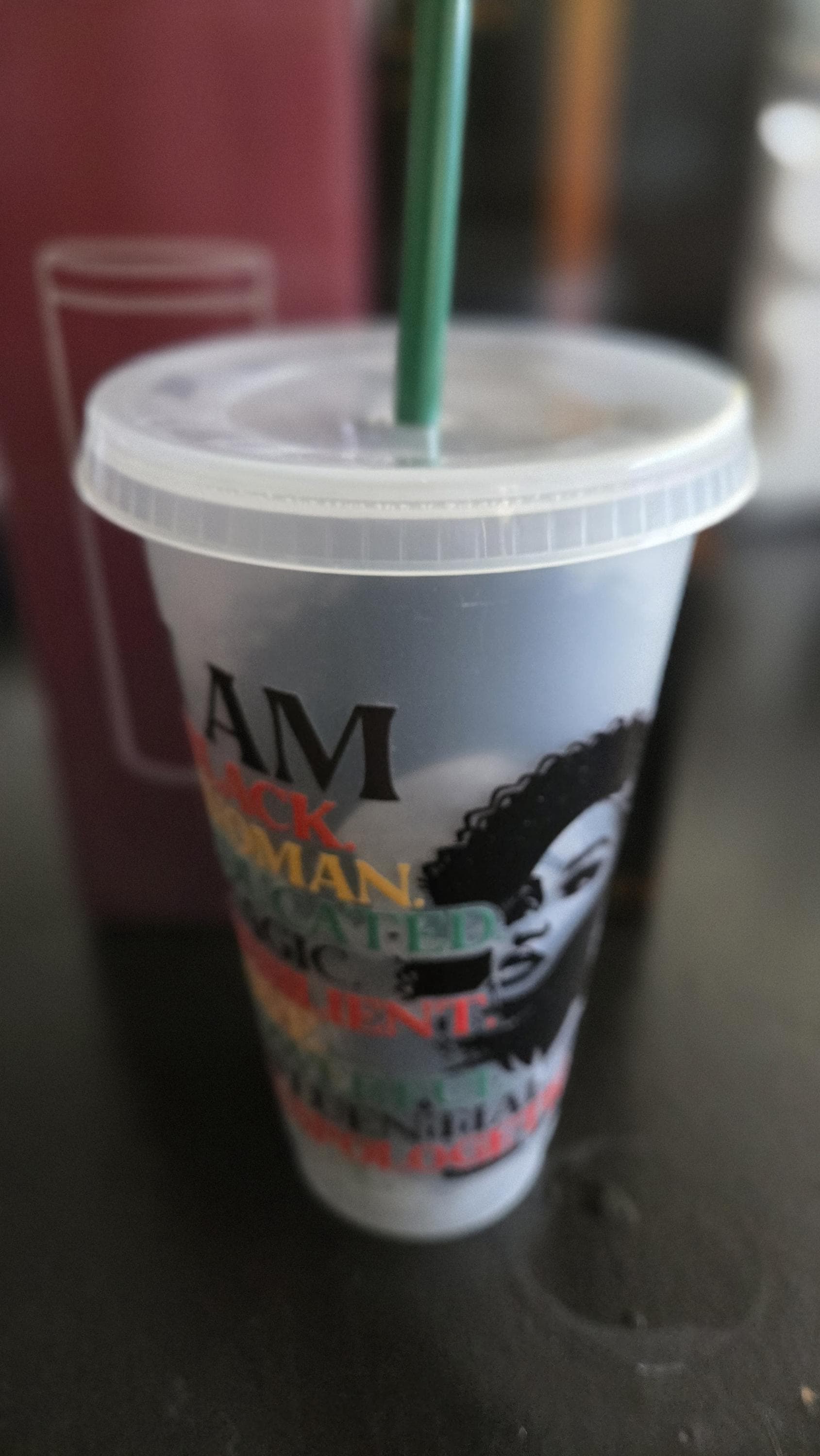 Affirmation T-Shirt and Tumbler Set Motivational Graphic Tee and Cold Drink Tumbler Set Melanin Tee Empowered Woman Apparel Gift for Her