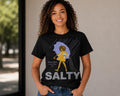 Don't Be Salty T-Shirt Funny Black Girl Magic Shirt Graphic Tee Melanin Gift for Women Best Friend Birthday Melanin Apparel Graphic Tee