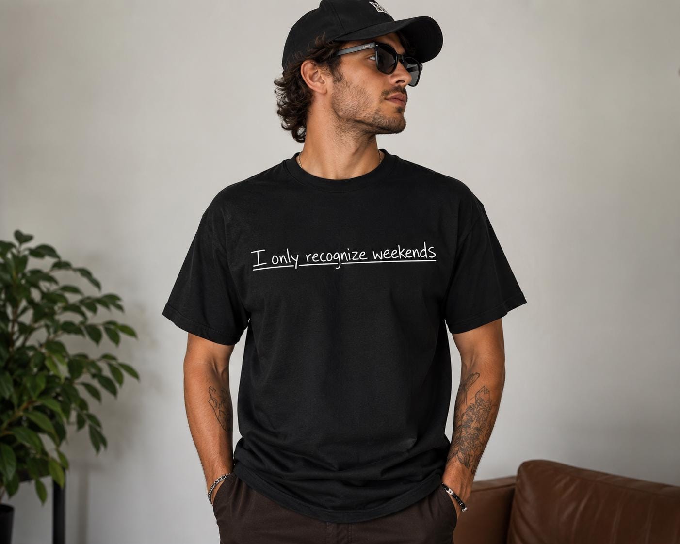Office Humor Weekend Graphic Tee Casual Humor Tee Funny T-Shirt Office Burnout Gift Friday Mood Shirt Unisex Gildan Tee Gift for Coworkers
