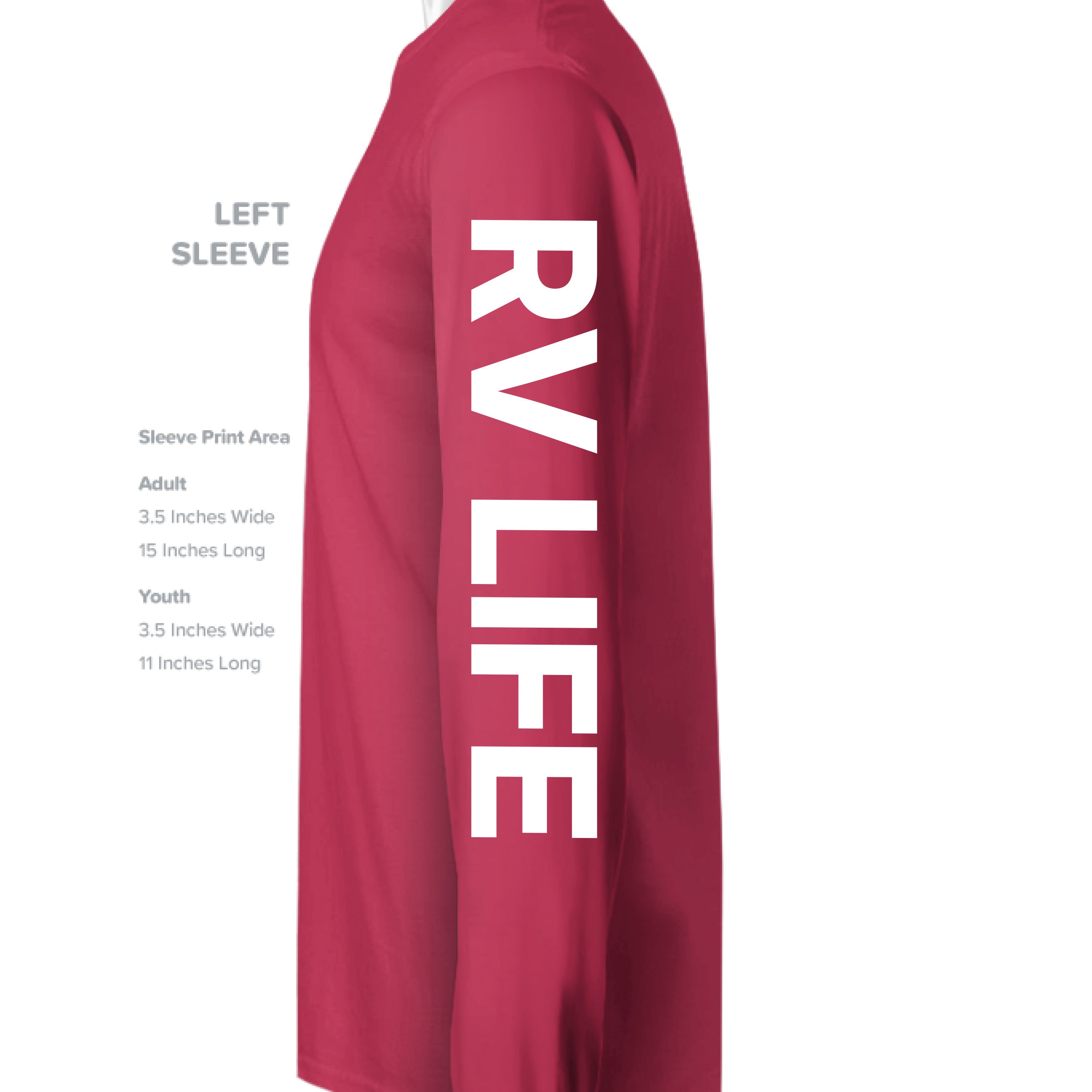 Heather Red - SLEEVE_LEFT