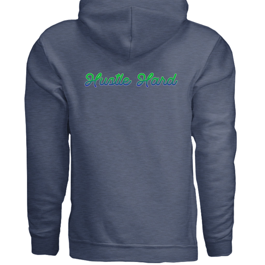 Heather Sport Dark Navy - BACK
