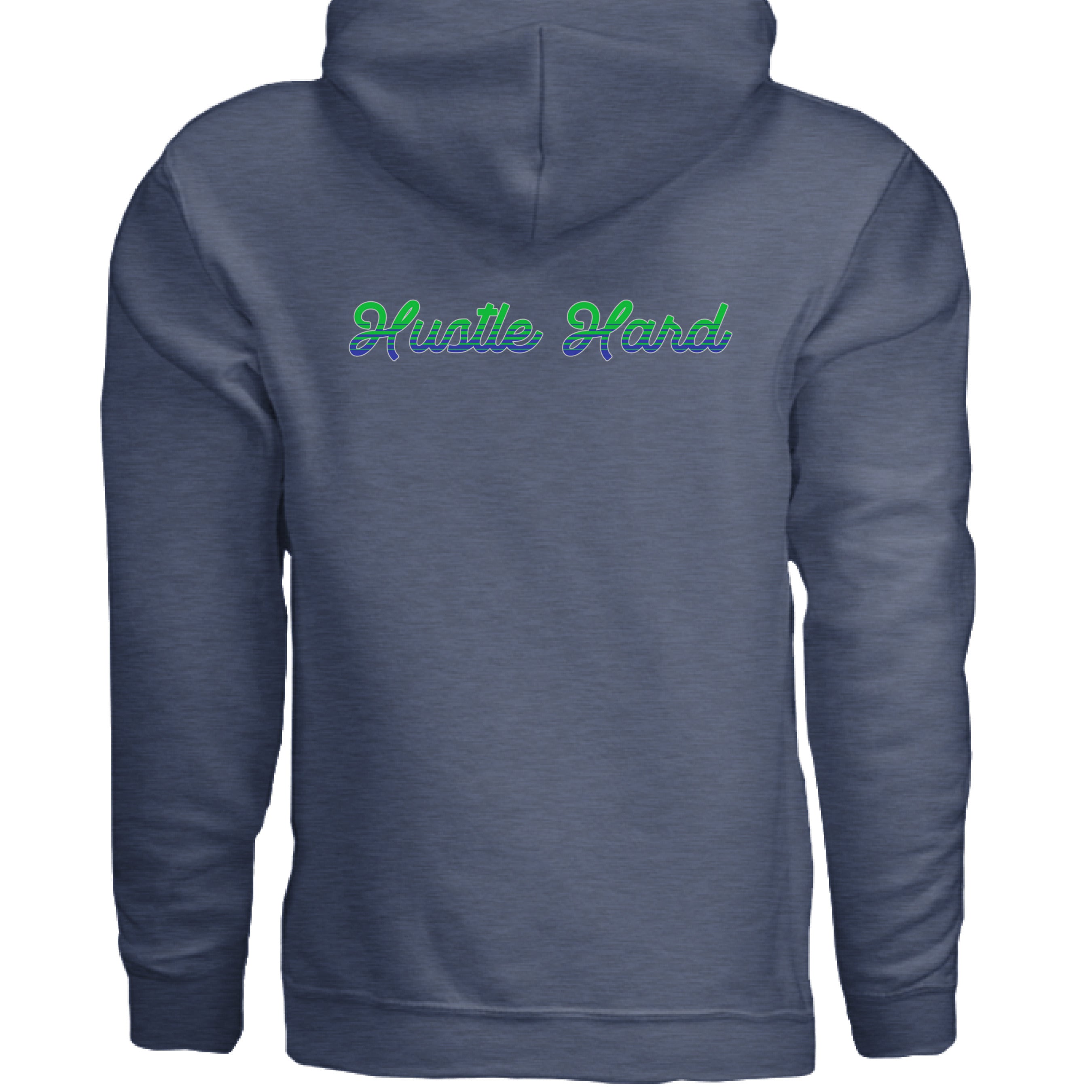 Heather Sport Dark Navy - BACK