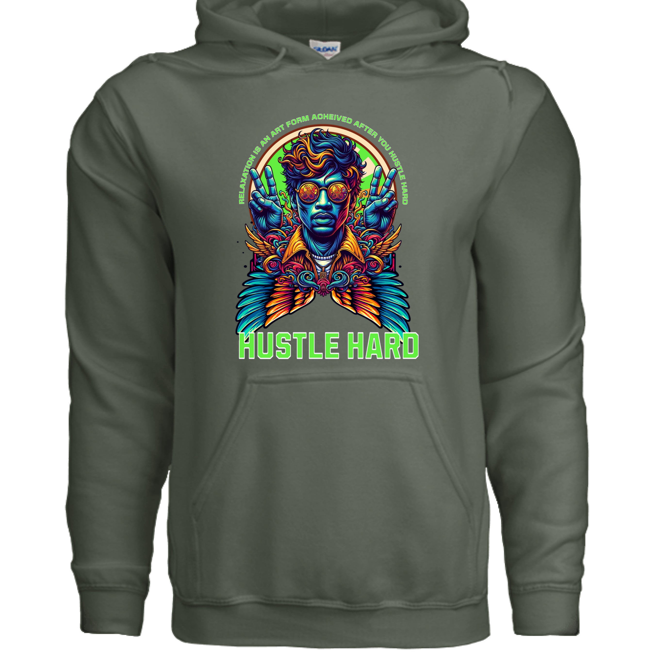 MILITARY GREEN - FRONT