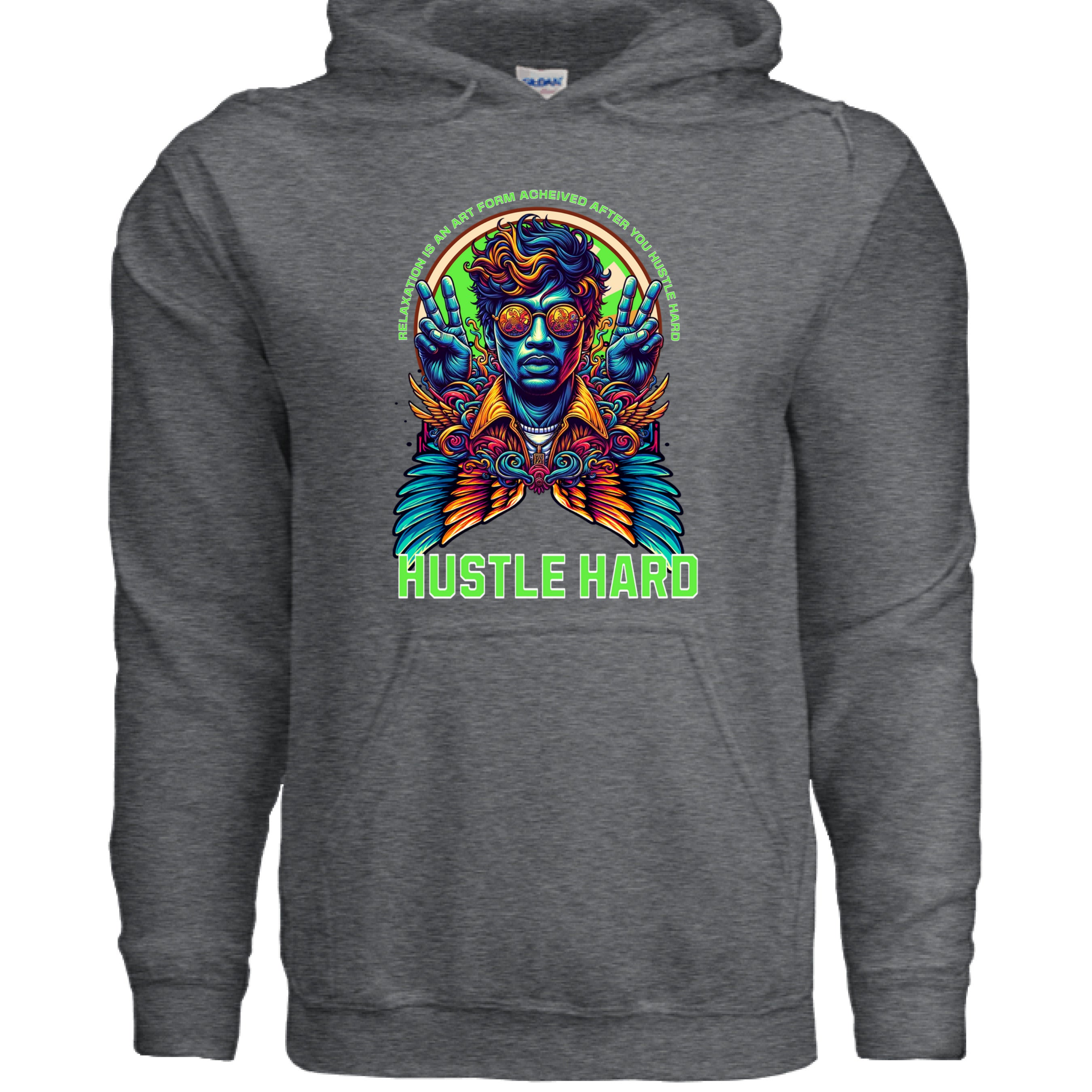 DARK HEATHER - FRONT