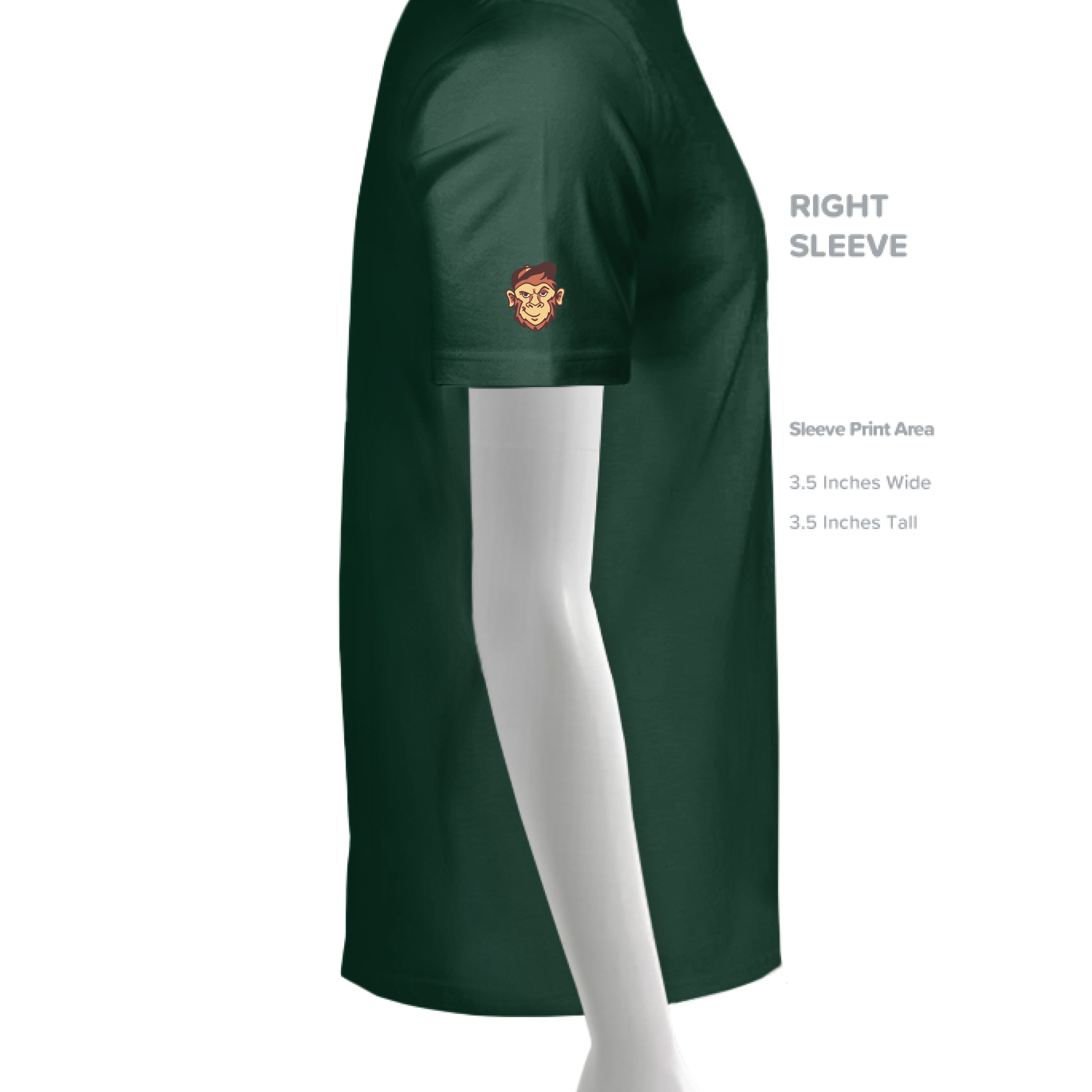 Athletic Dark Green - SLEEVE_RIGHT