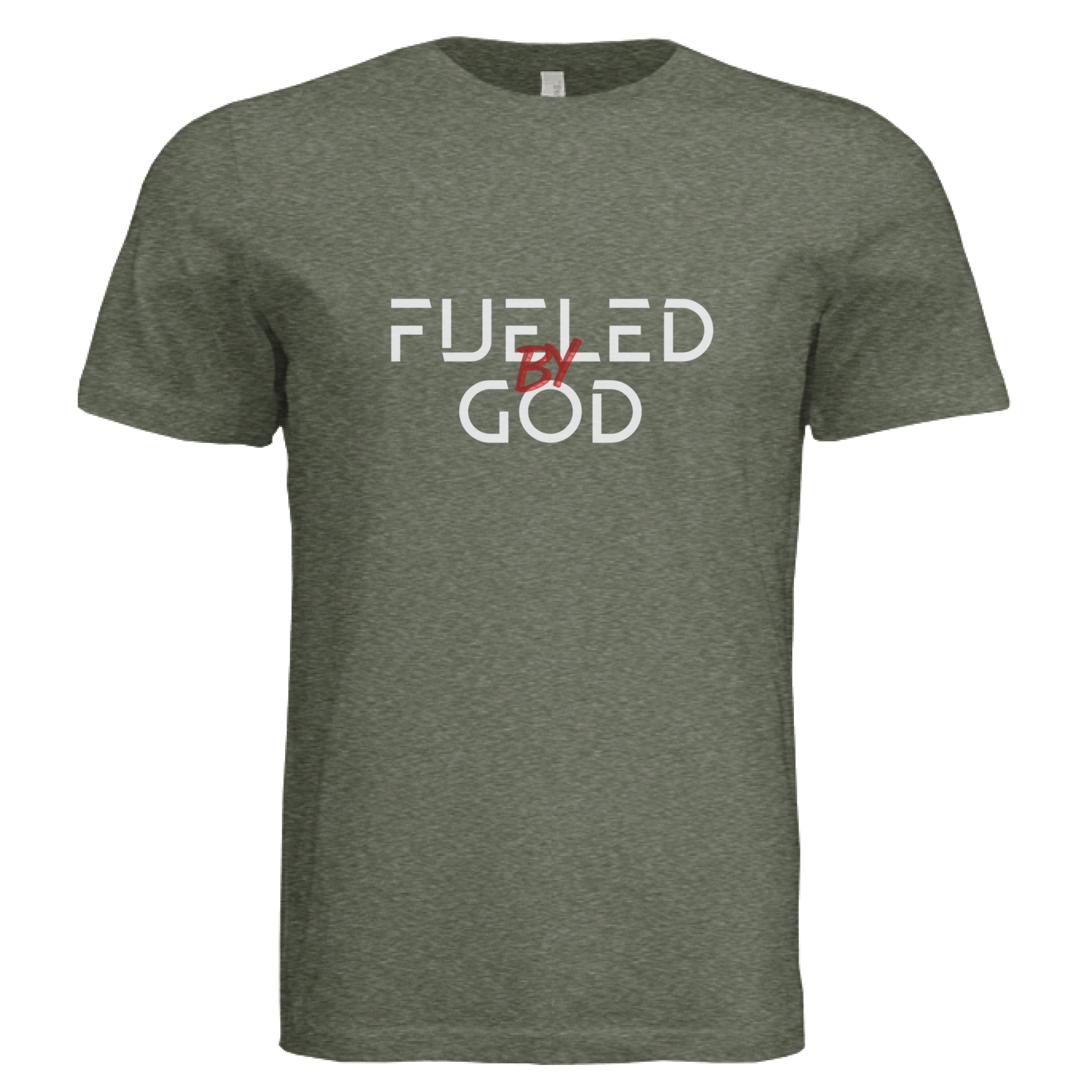 Military Green Triblend - FRONT