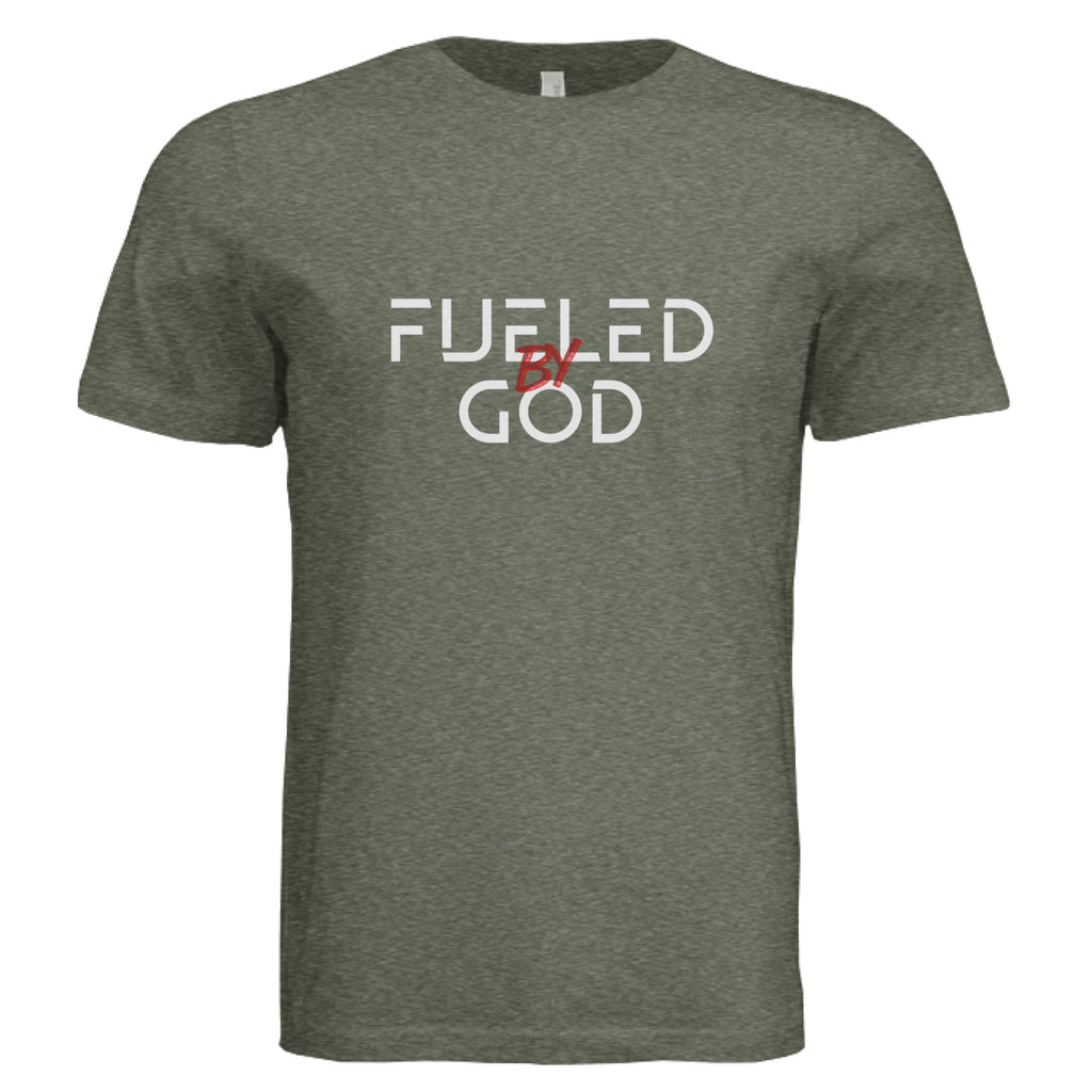 Military Green Triblend - FRONT