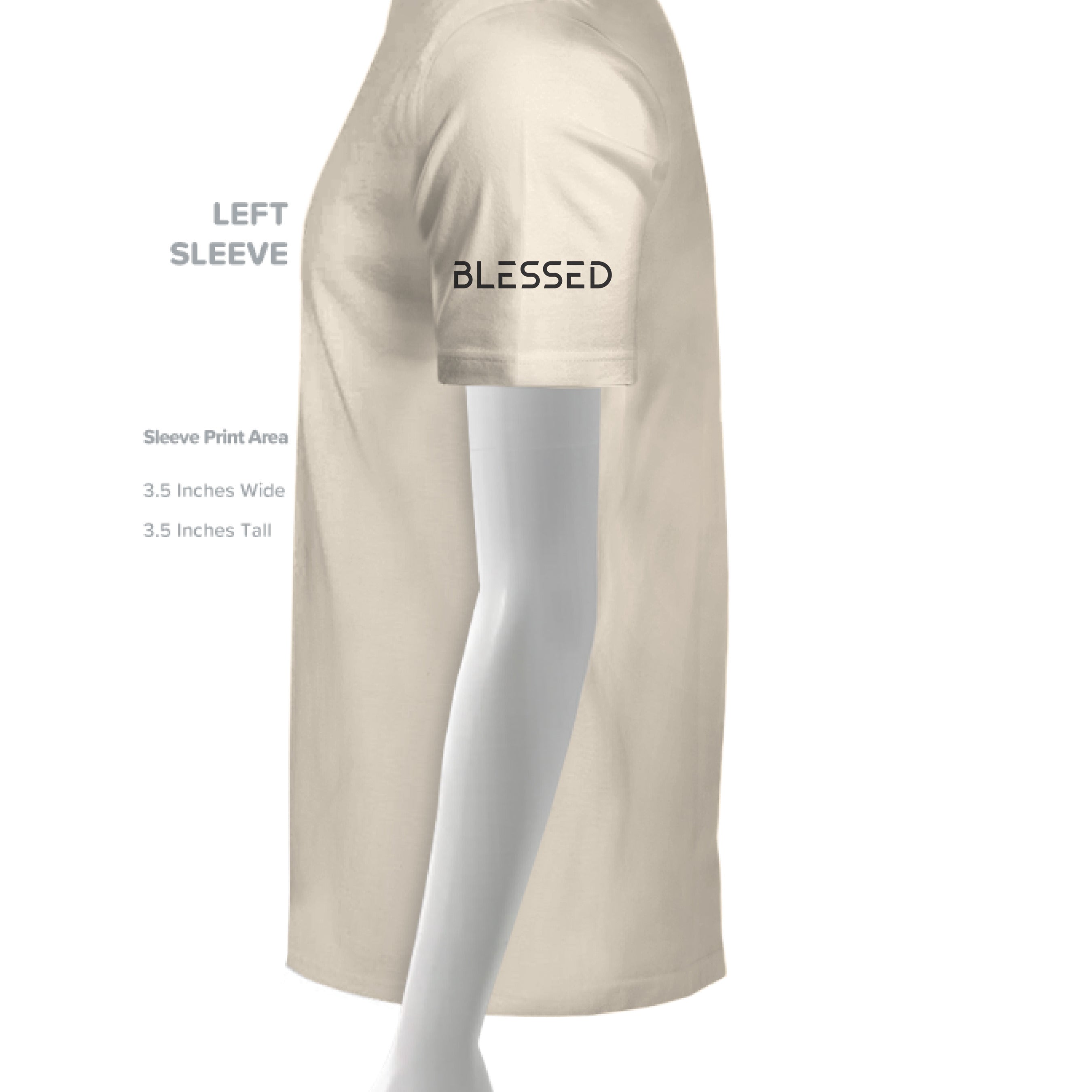 Solid Natural Triblend - SLEEVE_LEFT