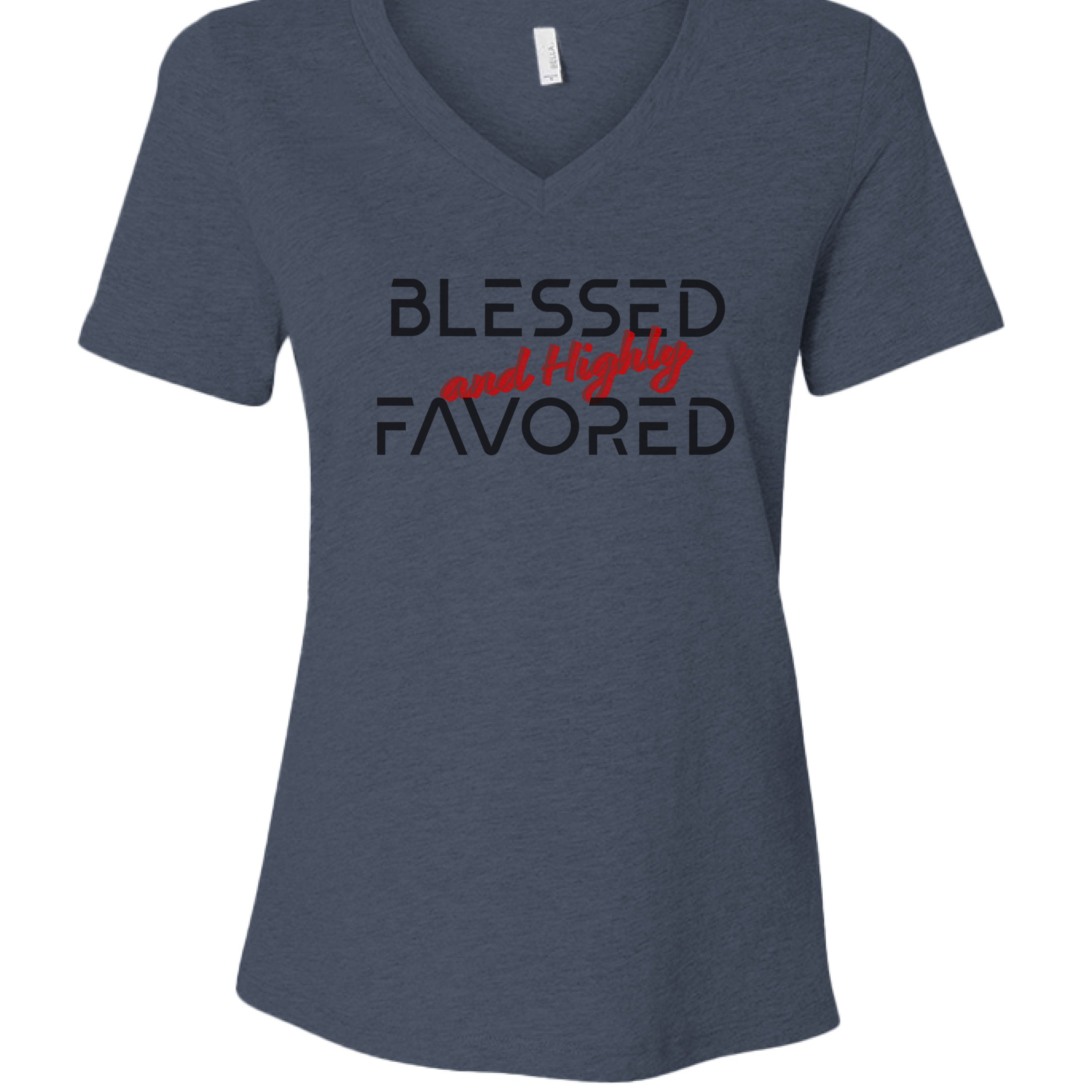 Heather Navy - FRONT