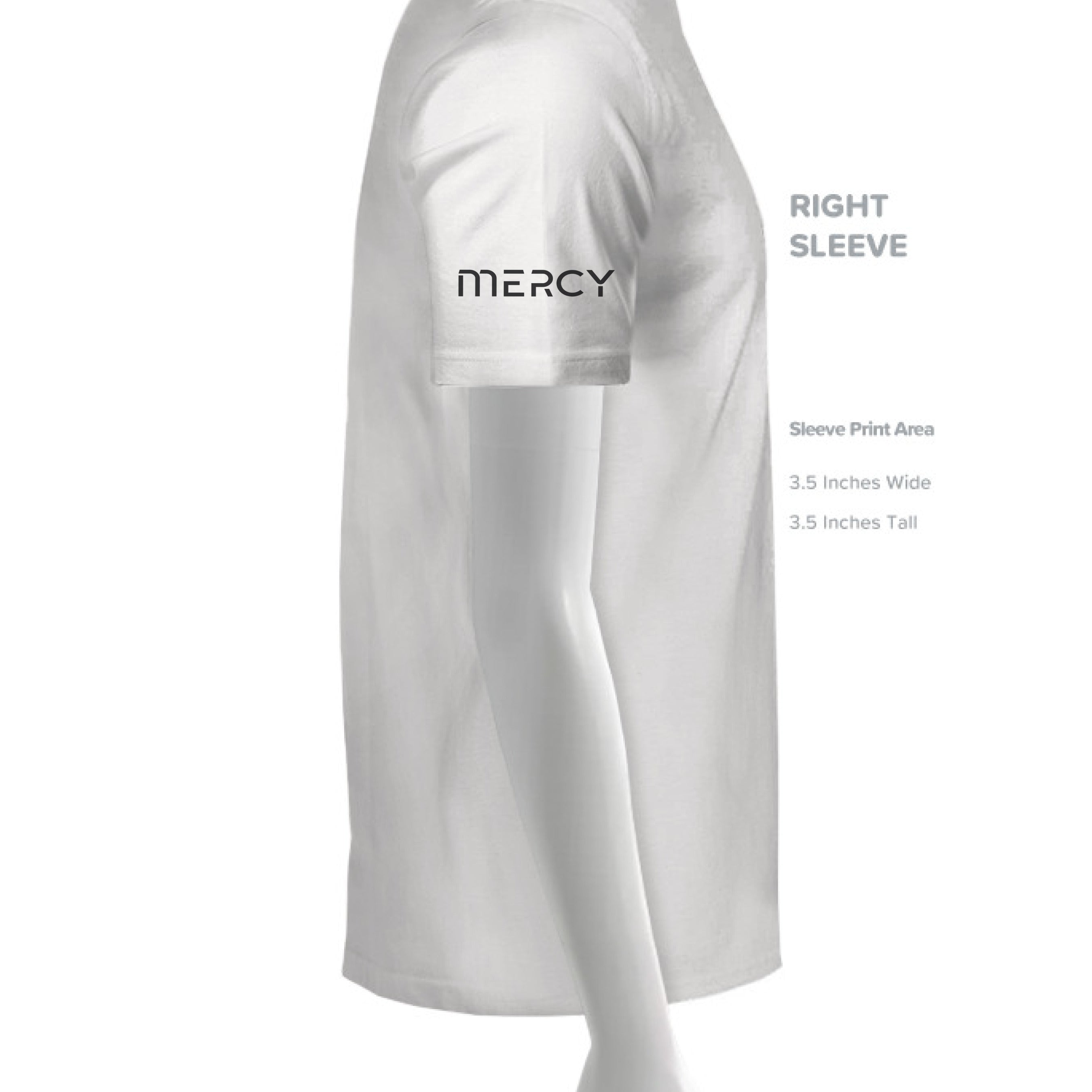 Solid White Blend - SLEEVE_RIGHT