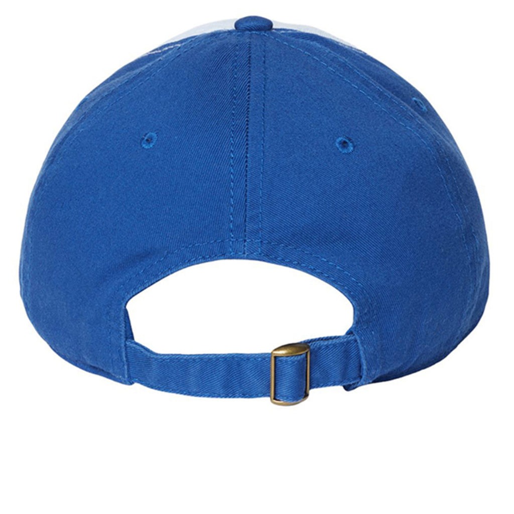 White/ Royal - BACK