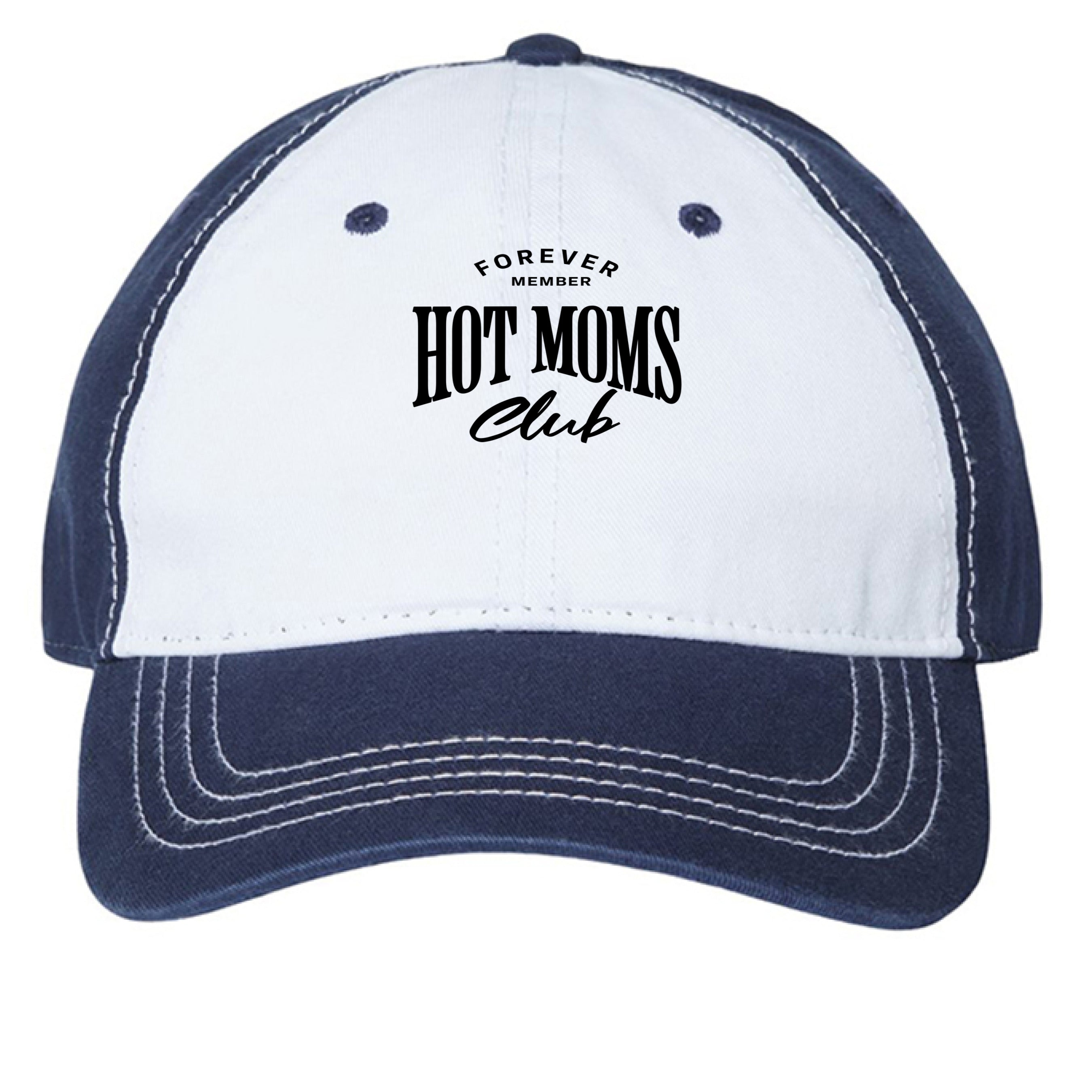 White/ Light Navy - FRONT