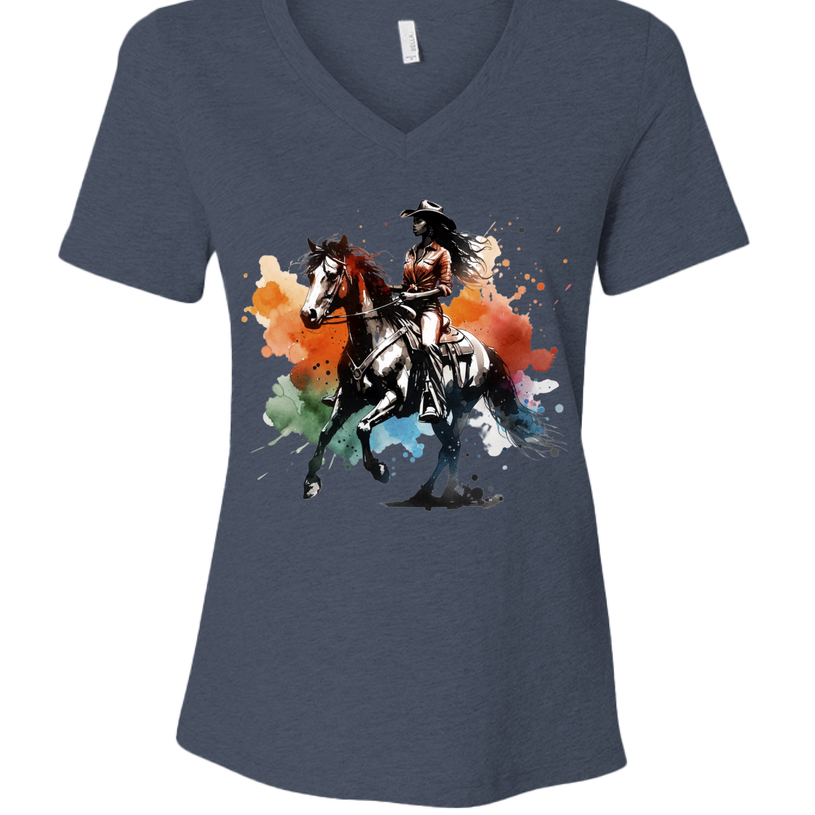 Heather Navy - FRONT